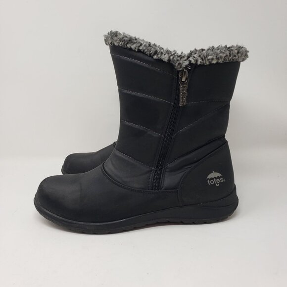 Totes Jennie Women's Waterproof Winter Boots, Size 9M - Picture 1 of 10